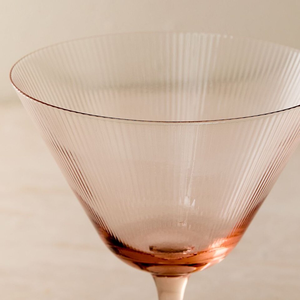 Fluted Martini Glass
