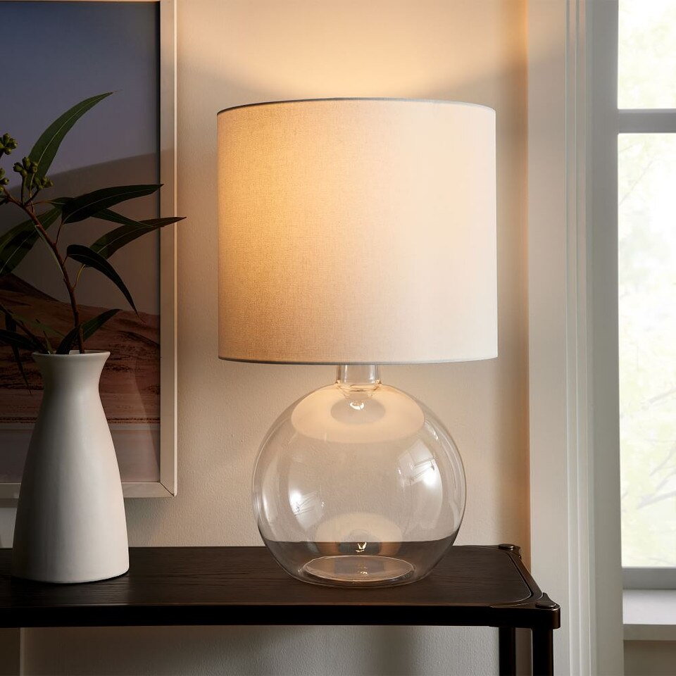 Foundations Glass Table Lamp