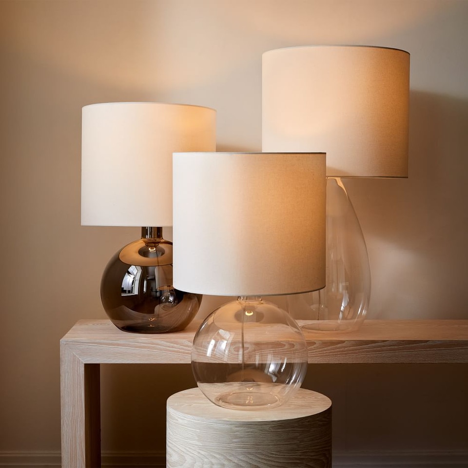 Foundations Glass Table Lamp