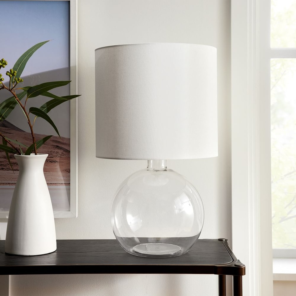Foundations Glass Table Lamp