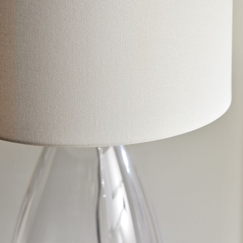 Foundations Glass Table Lamp