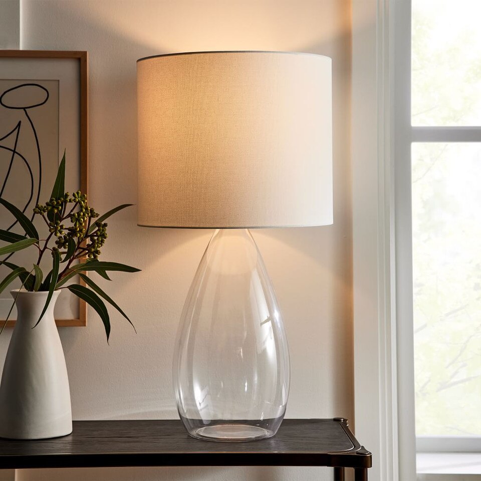 Foundations Glass Table Lamp