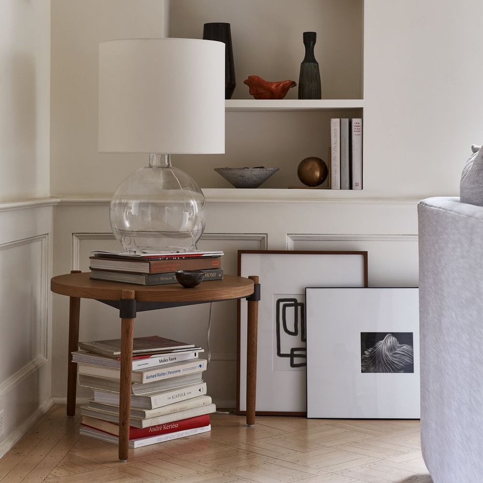 Foundations Glass Table Lamp