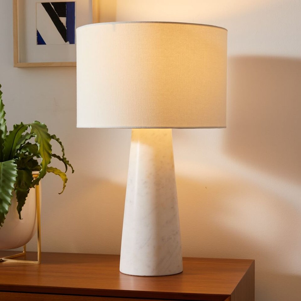 Foundational Marble Table Lamp (43 cm - 57 cm)