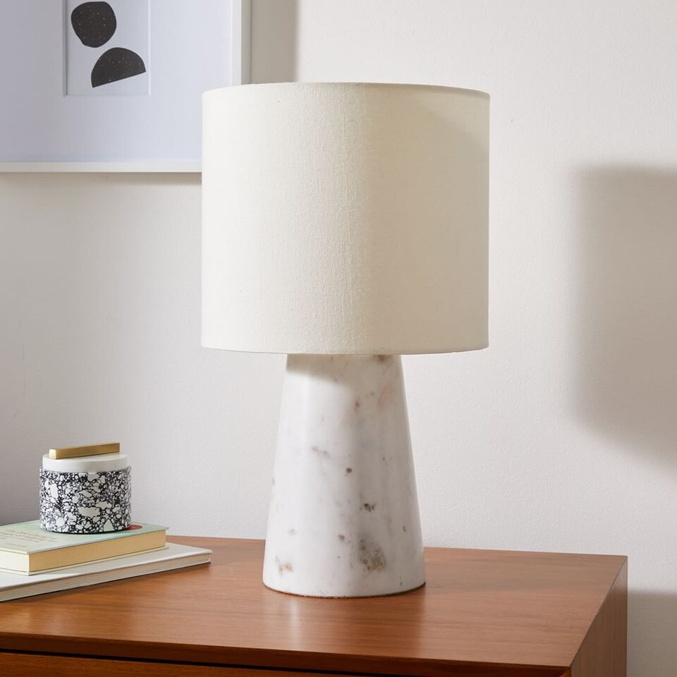 Foundational Marble Table Lamp (43 cm - 57 cm)