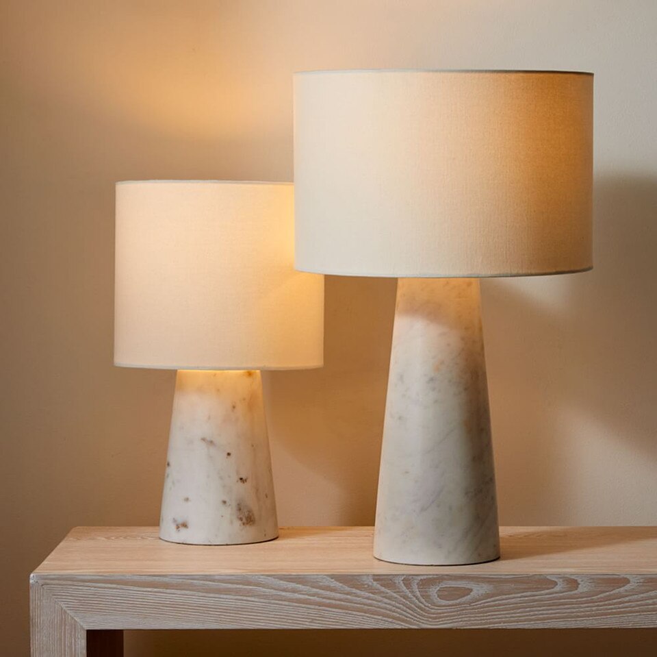 Foundational Marble Table Lamp (43 cm - 57 cm)
