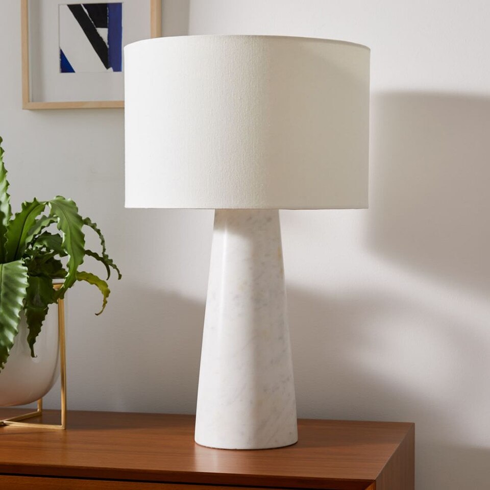 Foundational Marble Table Lamp (43 cm - 57 cm)