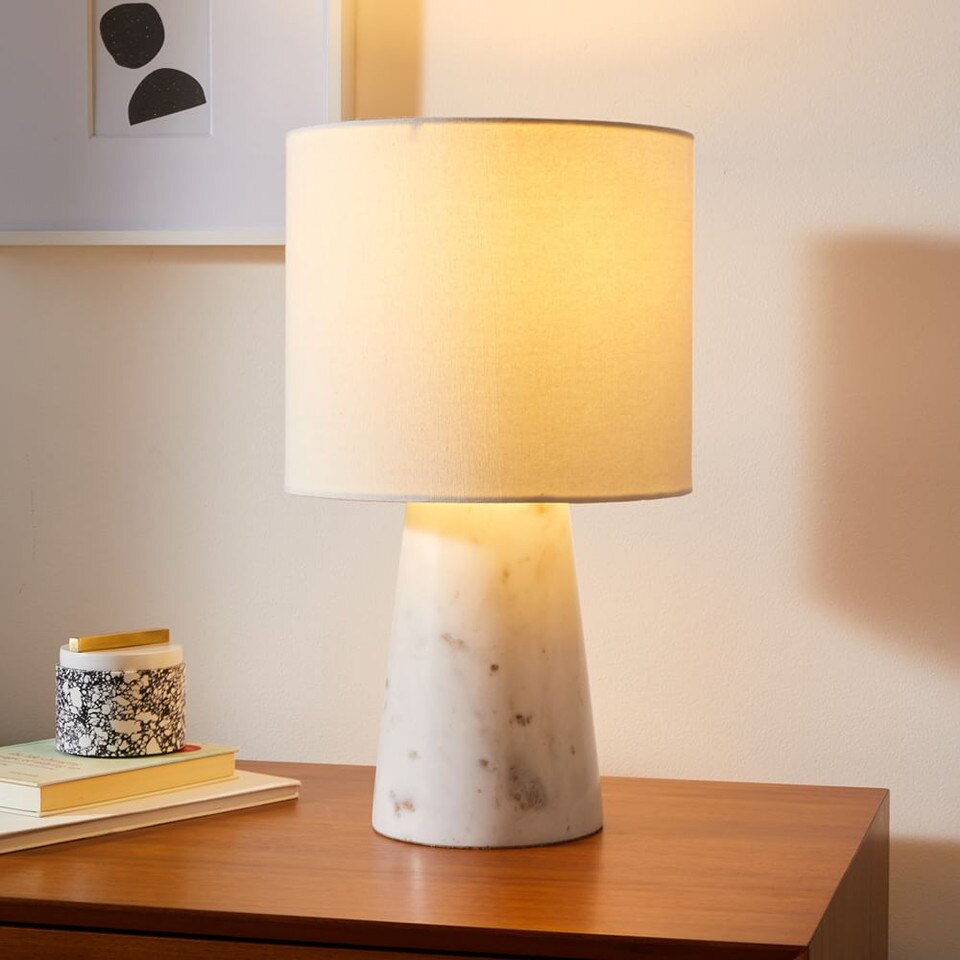 Foundational Marble Table Lamp (43 cm - 57 cm)