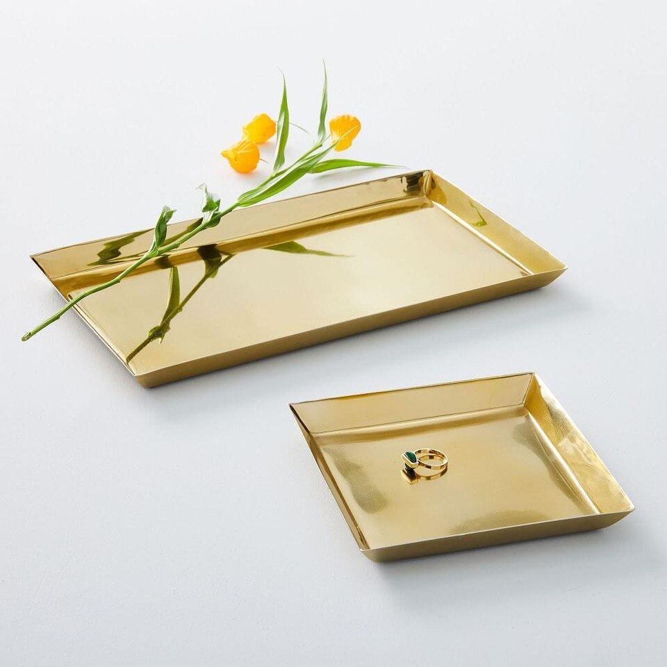 Foundations Brass Trays west elm Australia