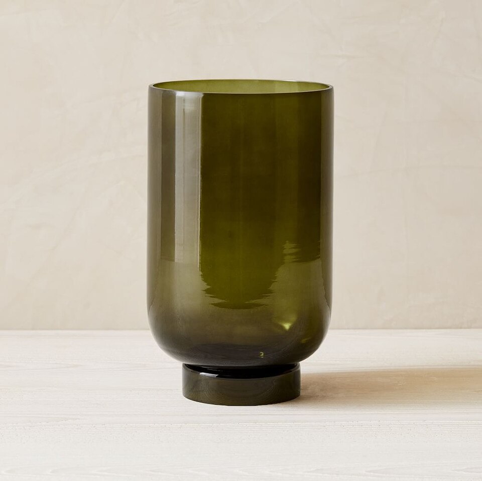 Foundations Olive Glass Vases