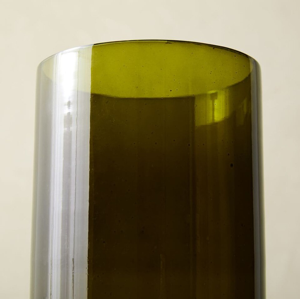 Foundations Olive Glass Vases