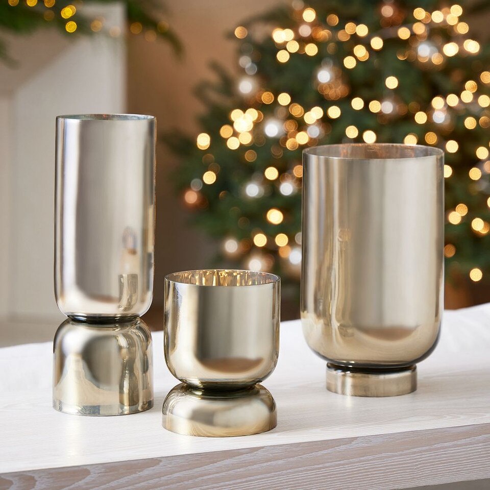 Foundations Gold Smoke Vases