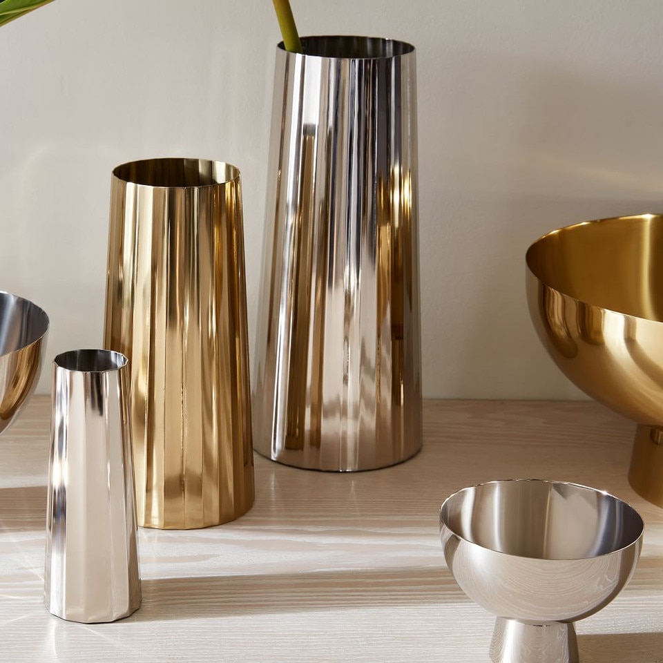 Foundations Nickel Vases