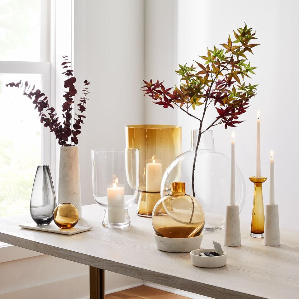 Mixed Material Foundations Vases