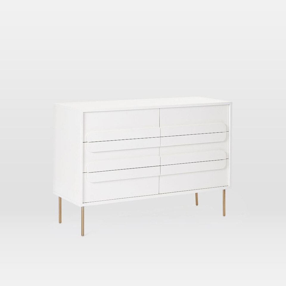 Gemini 6-Drawer Dresser (122 cm)