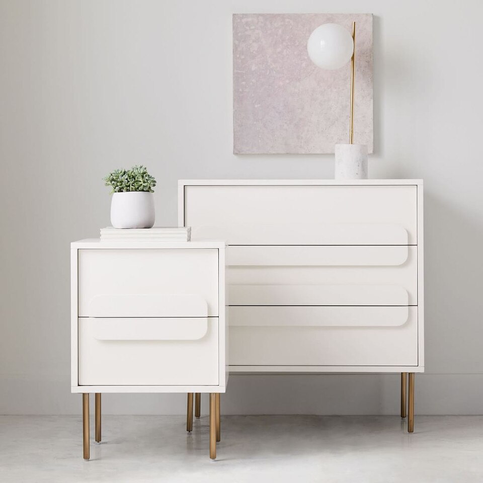 Gemini Bedside Table (46 cm)