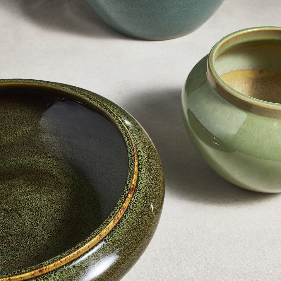 Glazed Ceramic Planters