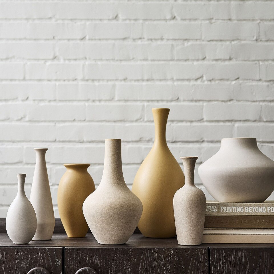 Glazed Ceramic Vases