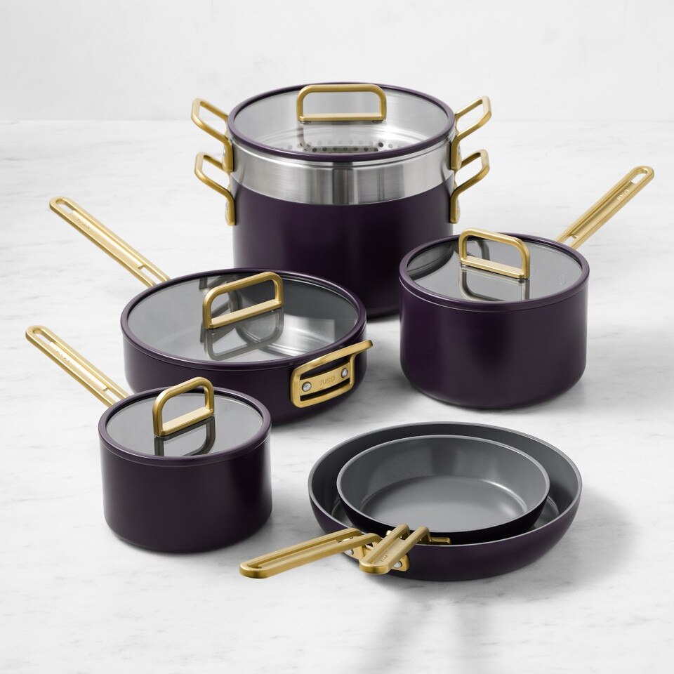 Williams Sonoma GreenPan™ Stanley Tucci™ Ceramic Non-Stick 11-Piece Cookware Set