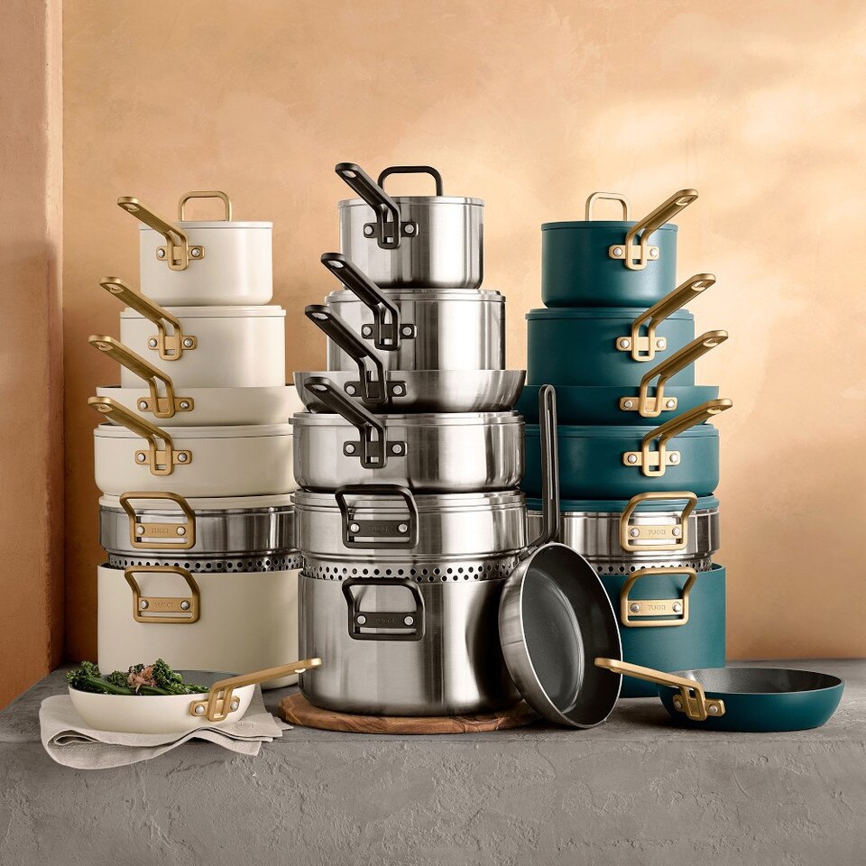 Williams Sonoma GreenPan™ Stanley Tucci™ Ceramic Non-Stick 11-Piece Cookware Set