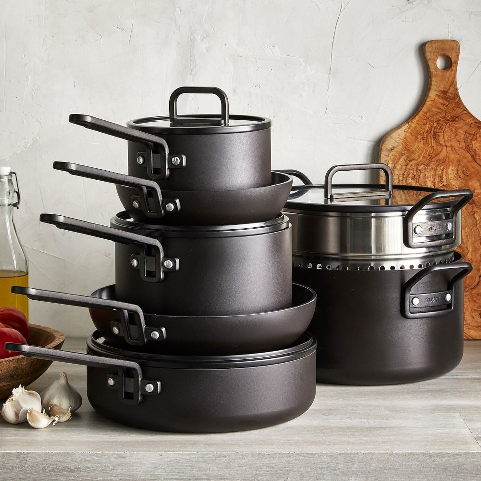 Williams Sonoma GreenPan™ Stanley Tucci™ Ceramic Non-Stick 11-Piece Cookware Set