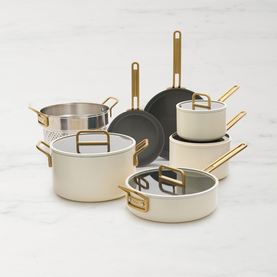 Williams Sonoma GreenPan™ Stanley Tucci™ Ceramic Non-Stick 11-Piece Cookware Set