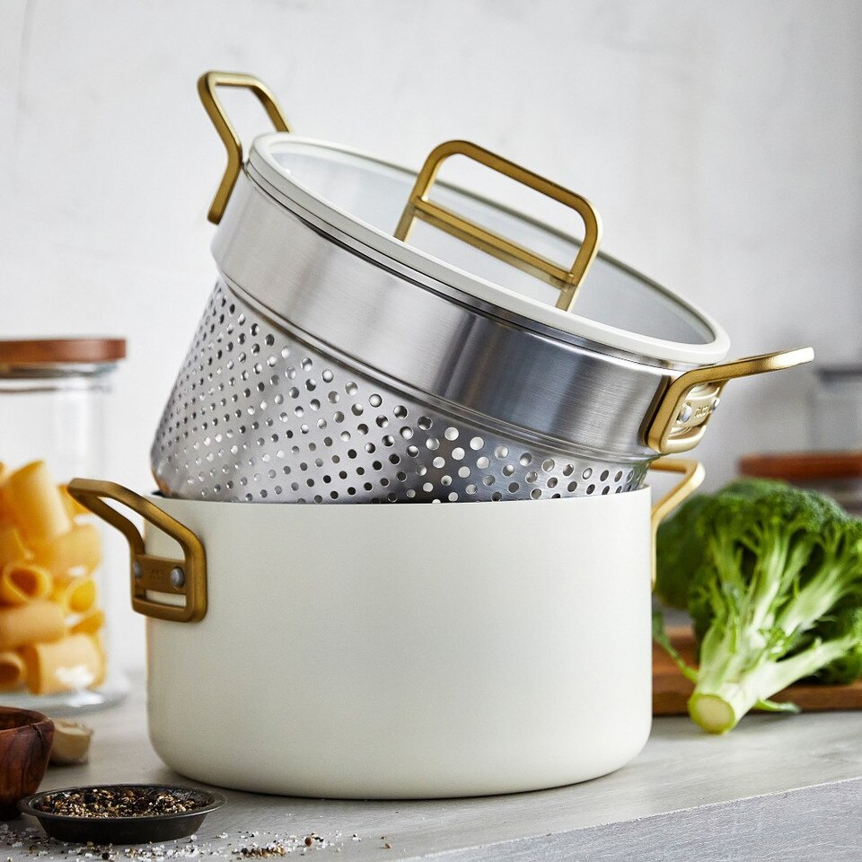 Williams Sonoma GreenPan™ Stanley Tucci™ Ceramic Non-Stick 11-Piece Cookware Set