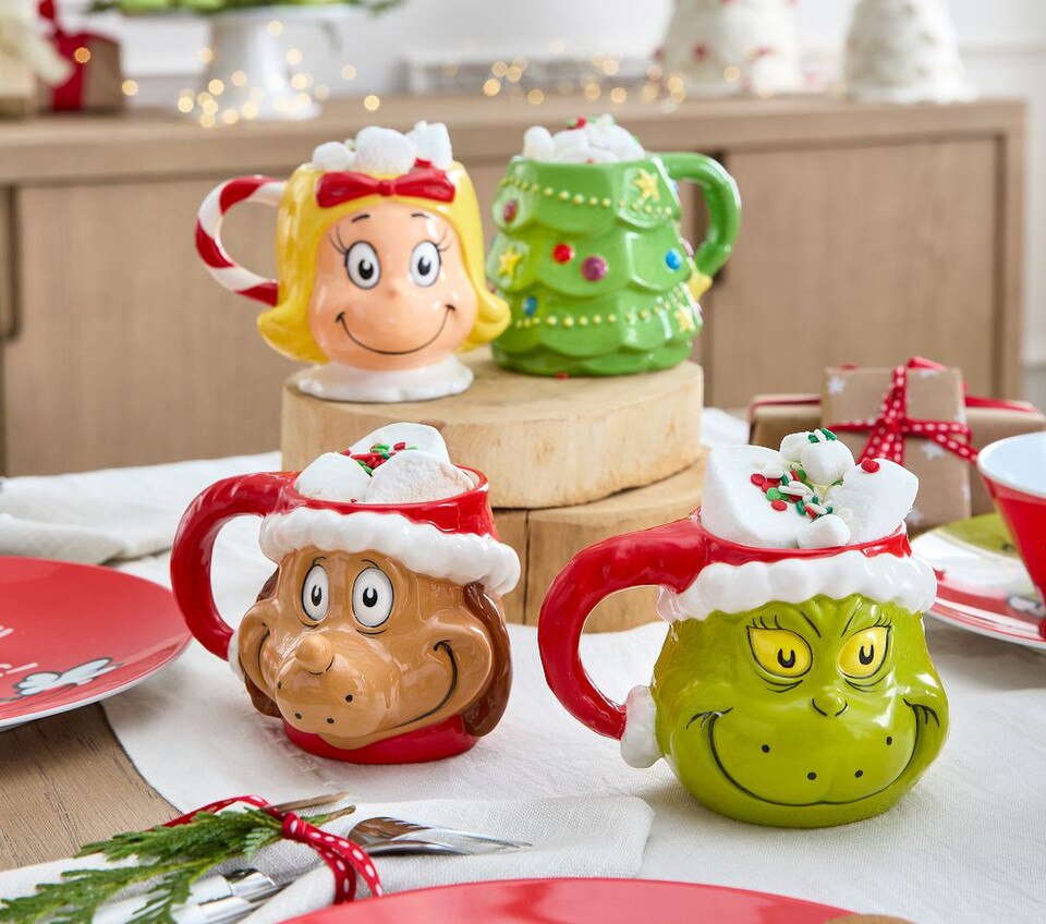 Dr. Seuss's The Grinch™ Mug, Set of 4