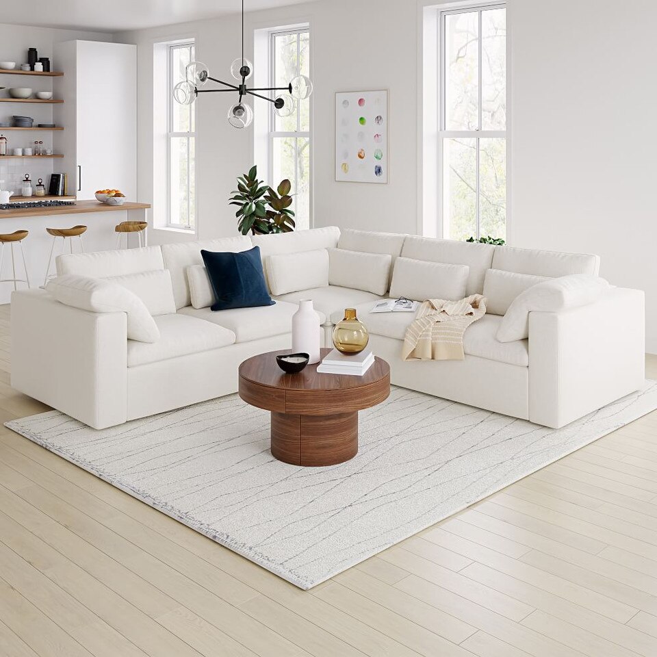 Harmony Modular 3Piece LShaped Sectional west elm Australia