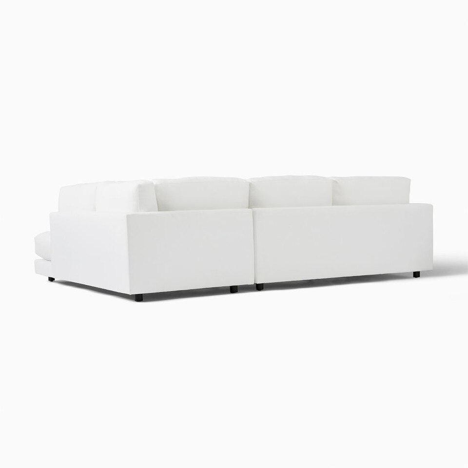 Haven 2-Piece Bumper Chaise Corner Sofa Bench Seat (274 cm)