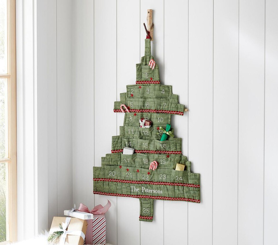Heirloom Quilted Tree Advent Calendar