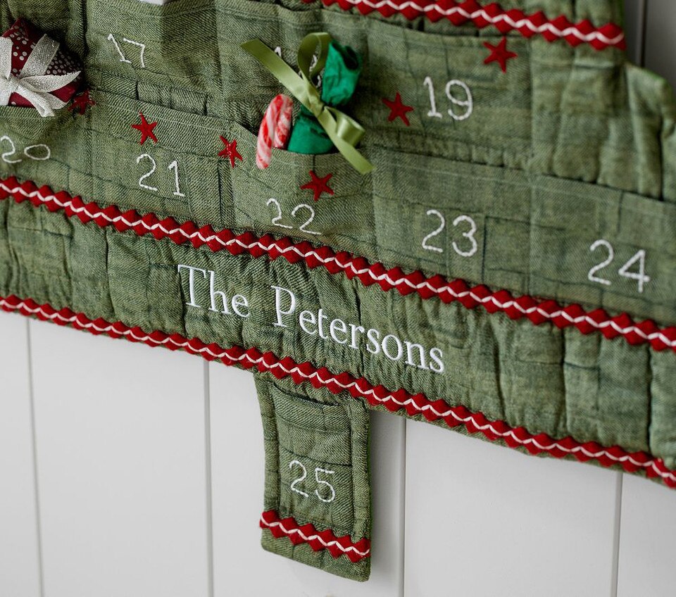 Heirloom Quilted Tree Advent Calendar