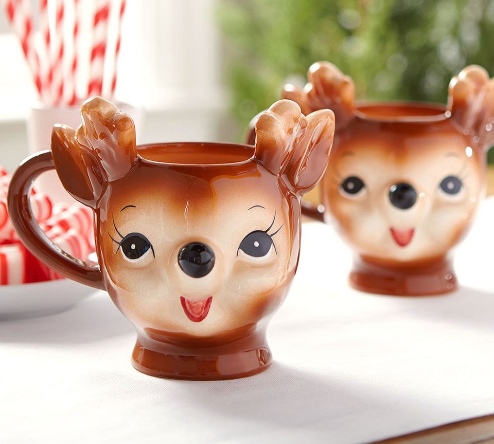 Pottery Barn Holiday Ceramic Mug Collection