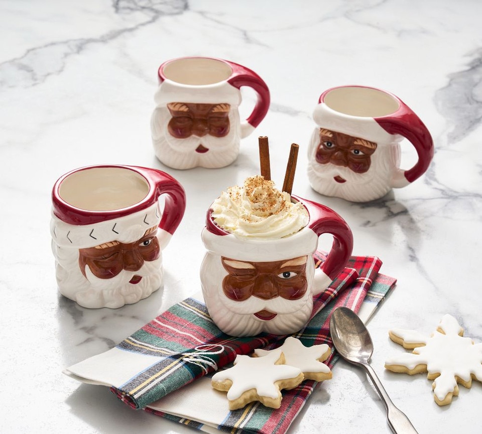 Pottery Barn Holiday Ceramic Mug Collection