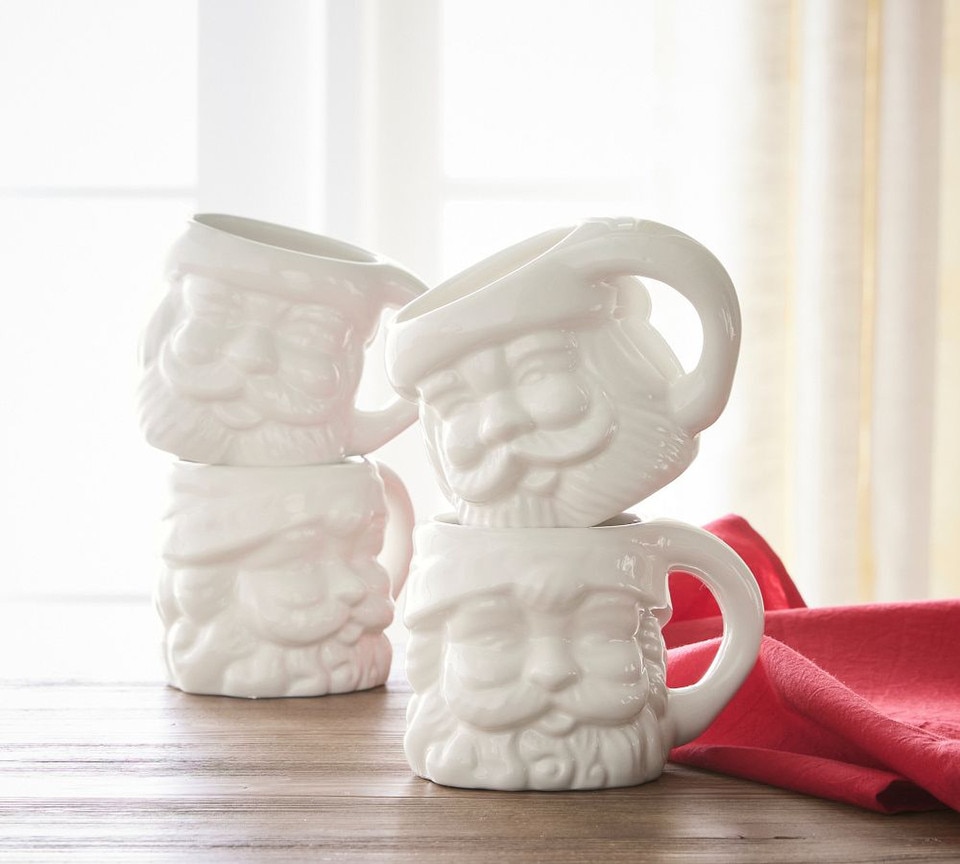 Pottery Barn Holiday Ceramic Mug Collection