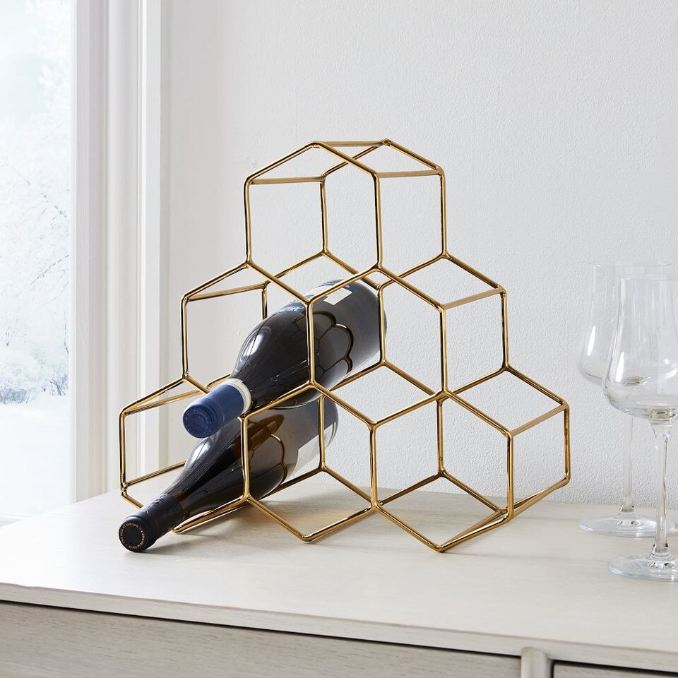 Honeycomb Wine Rack