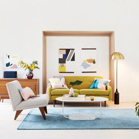 Hudson Steel Shade Floor Lamp West Elm Australia Hudson Steel Shade Floor Lamp West, Hudson Table Lamp West Elm