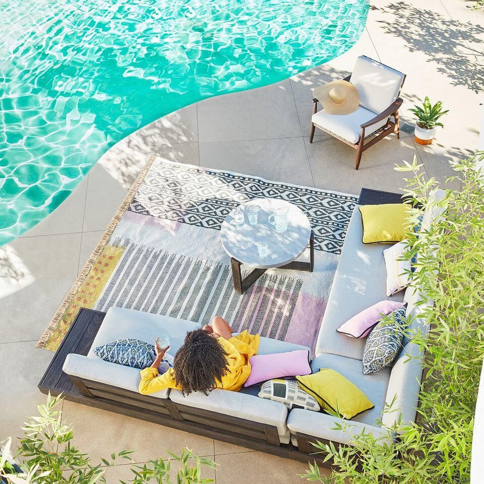 Ikat Mix Indoor/Outdoor Rug