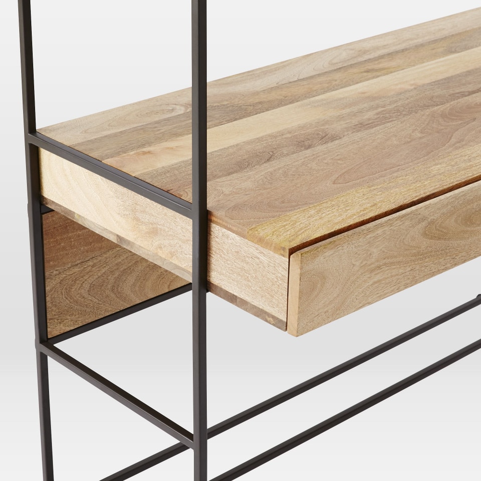 Industrial Modular 124 cm Desk