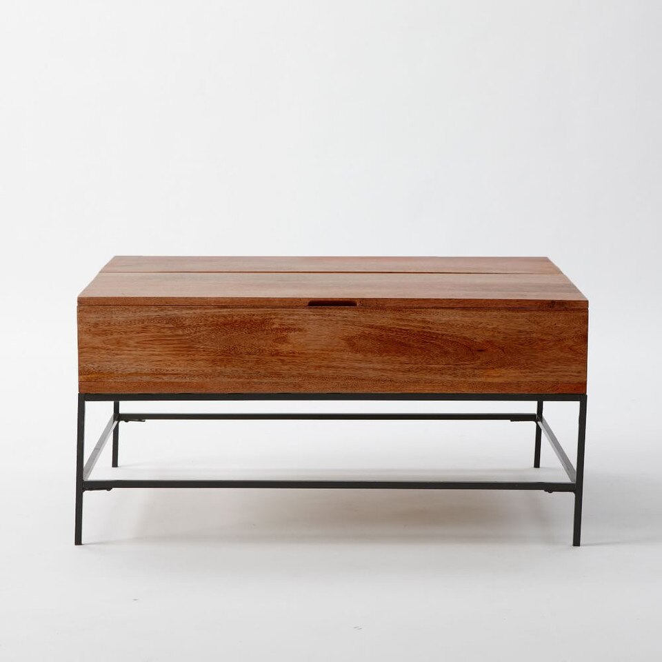 Industrial Storage Pop-Up Coffee Table (91 cm)