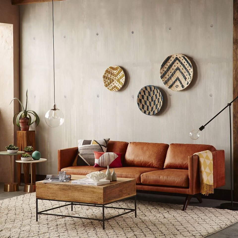 Industrial Storage Pop-Up Coffee Table (91 cm)