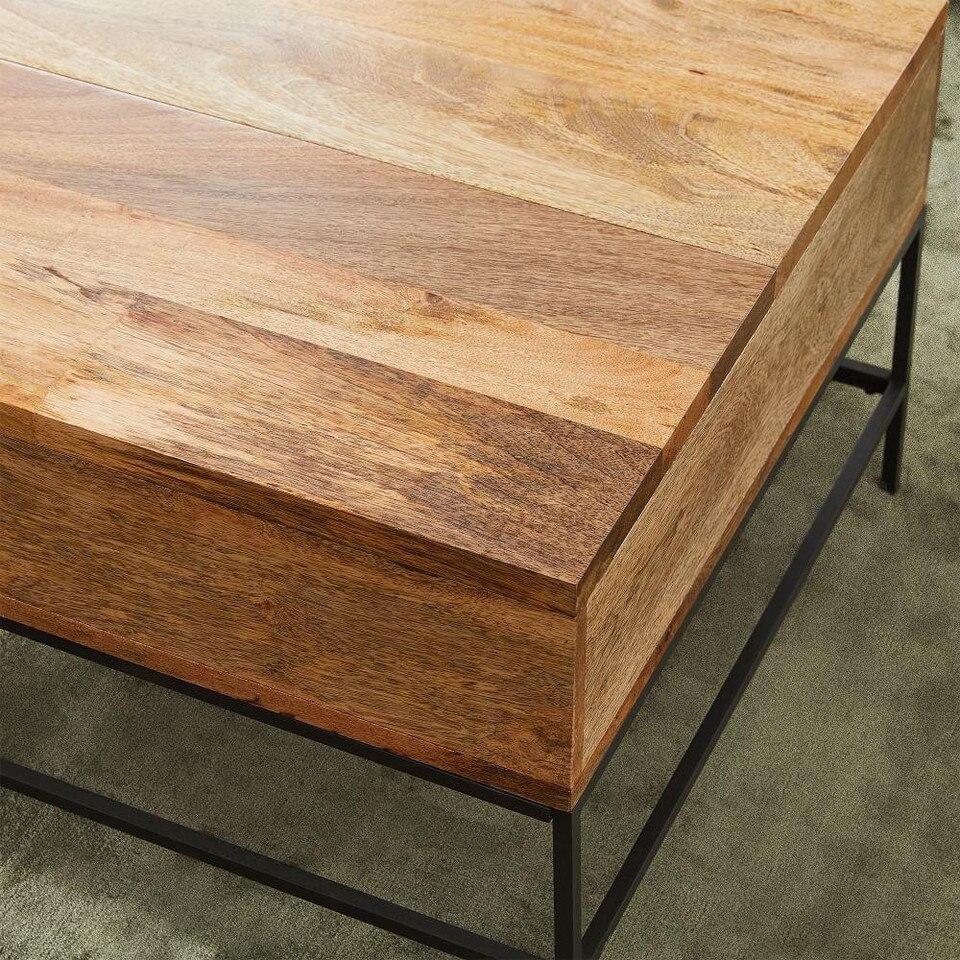 Industrial Storage Coffee Table - Large (127 cm)