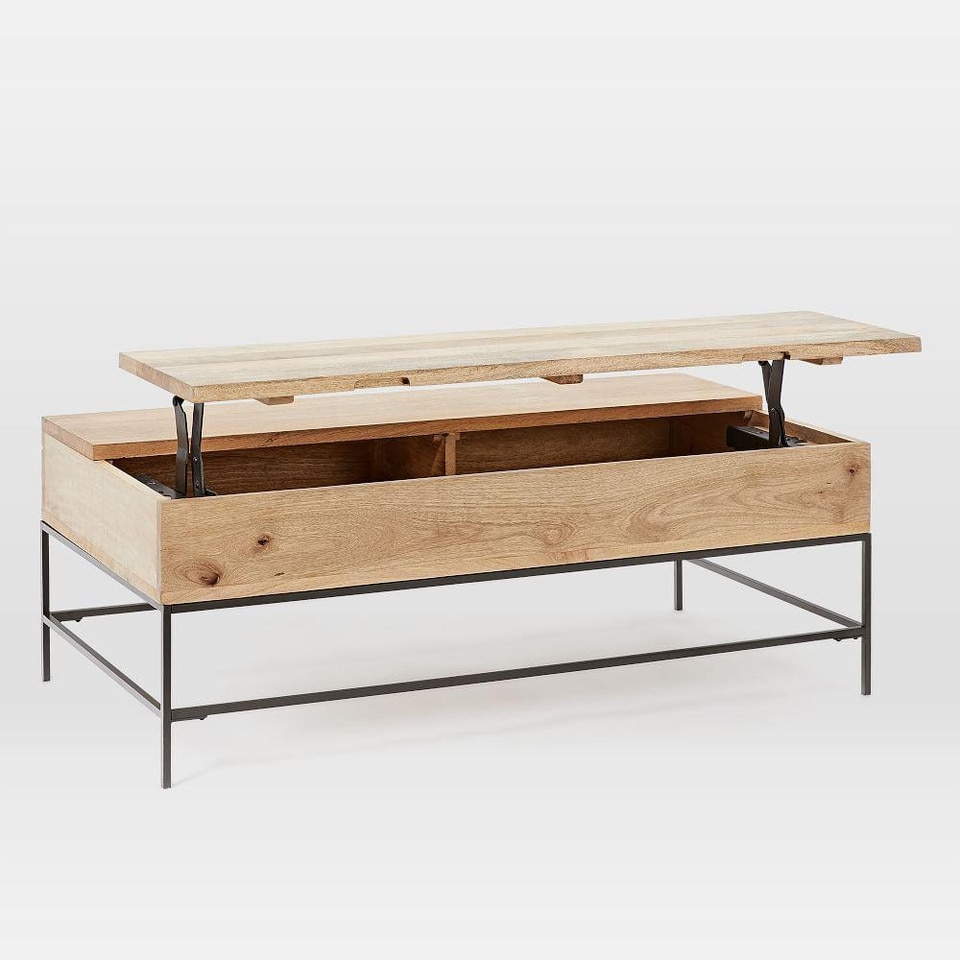 Industrial Storage Coffee Table - Large (127 cm)