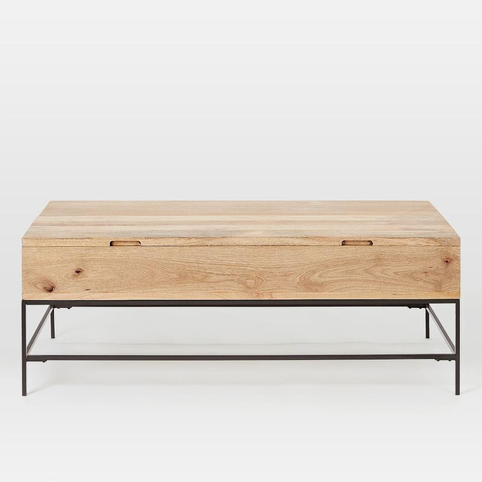 Industrial Storage Coffee Table - Large (127 cm)