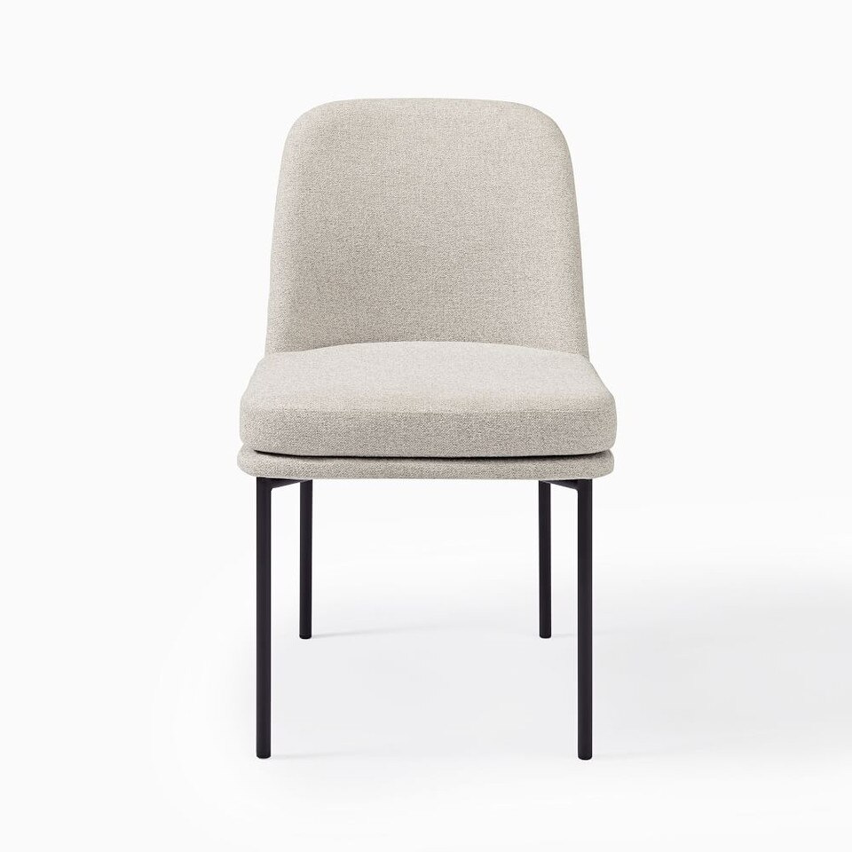 Jack Metal Frame Dining Chair (Set of 2)