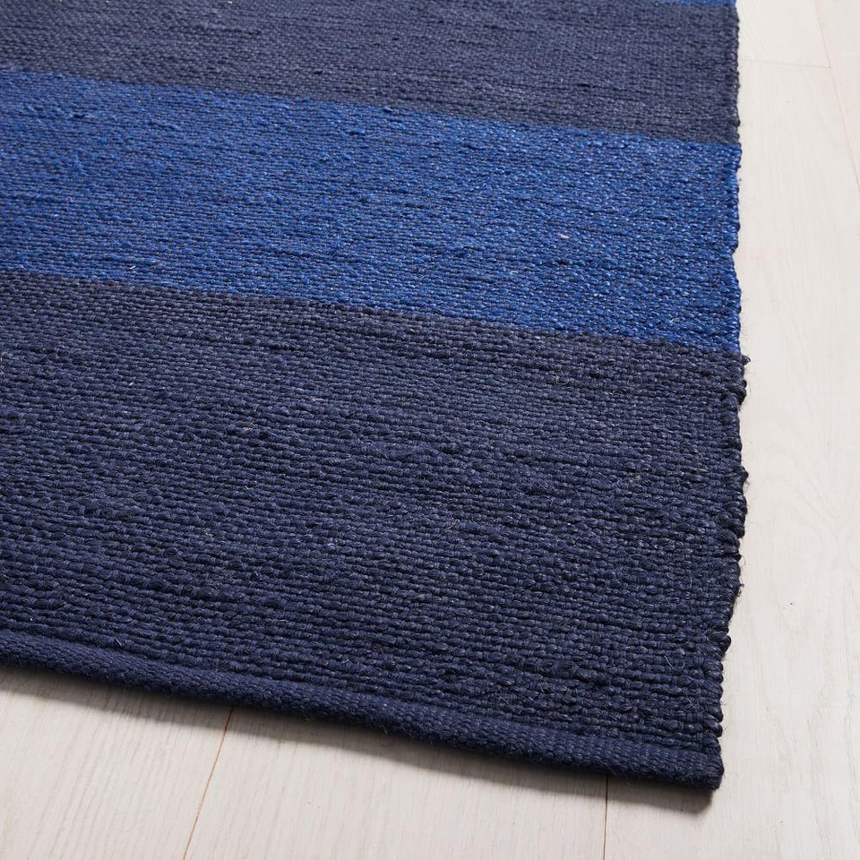 Jute Broken Stripe Rug