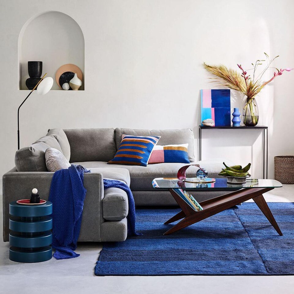 Jute Broken Stripe Rug