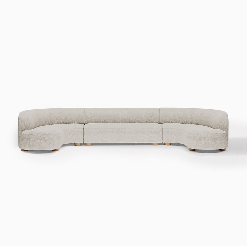 Laurent 3-Piece U-Shaped Modular Sofa (428 cm)