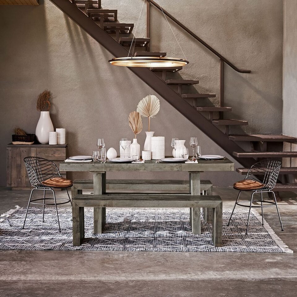Perforated Single LED Chandelier