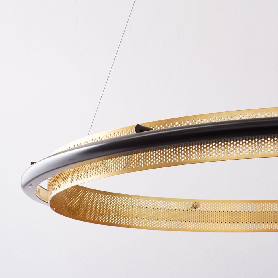 Perforated Single LED Chandelier
